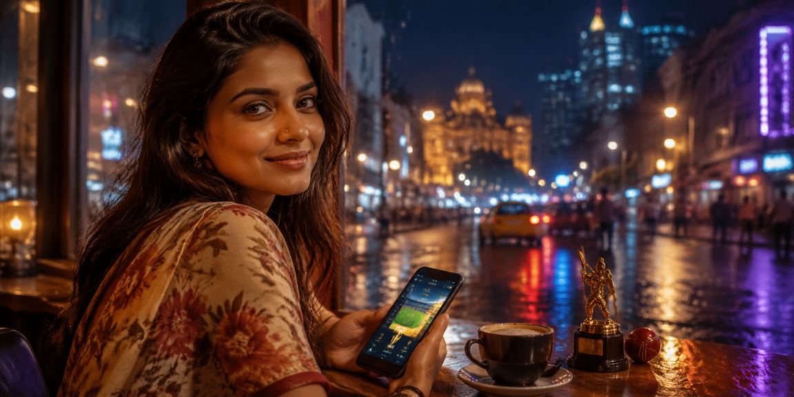 Mumbai night cricket betting market scene